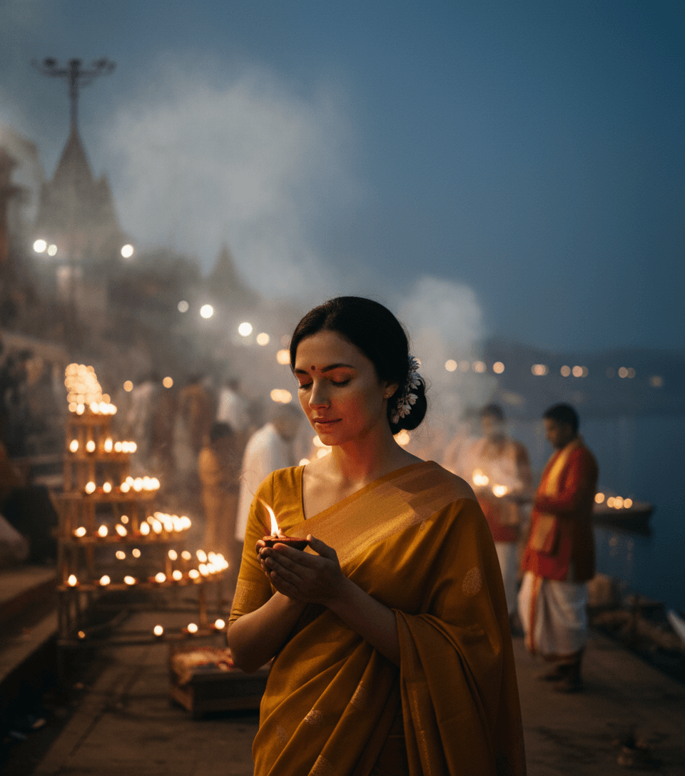 When Lamps Meet the River