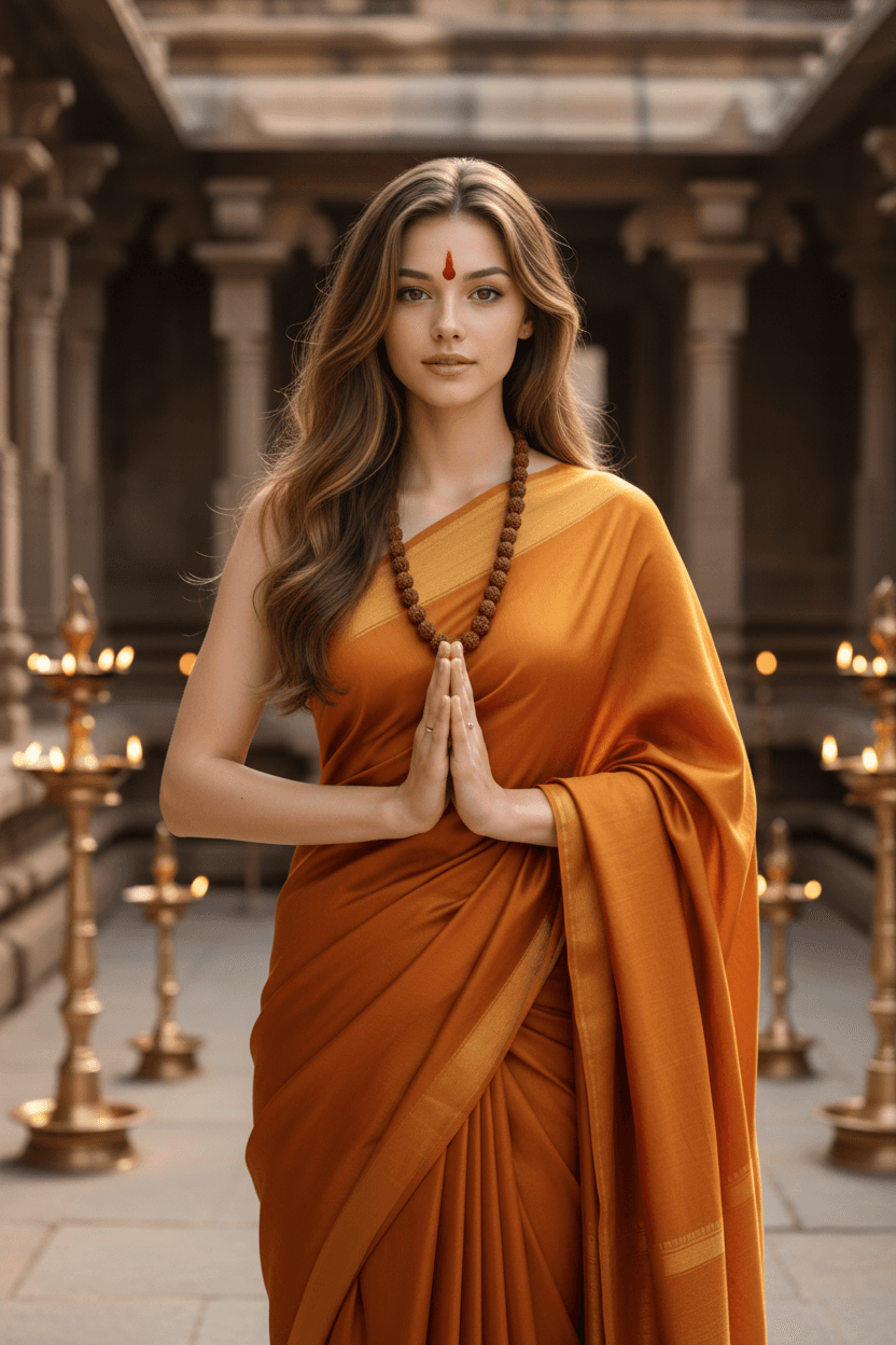 Temple & Spiritual Look