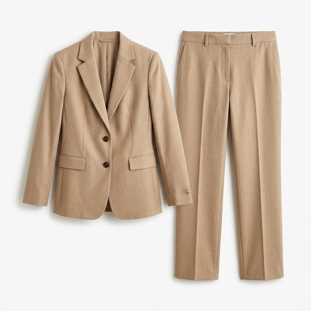 Beige Pantsuit