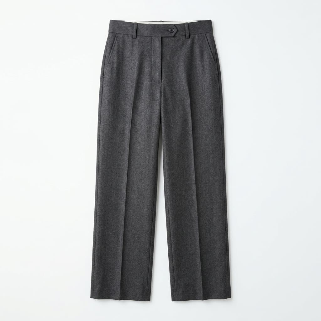 Charcoal Wide Trousers