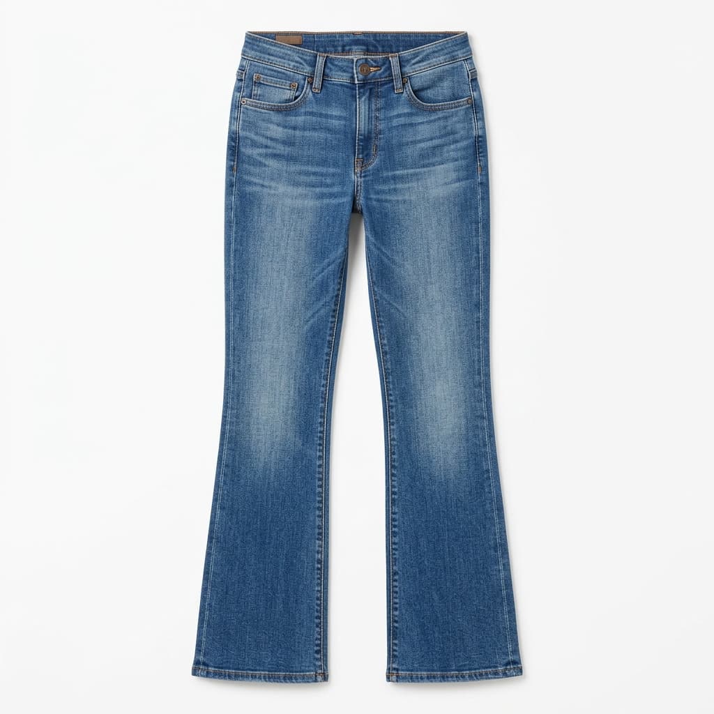 Mid-Blue Bootcut