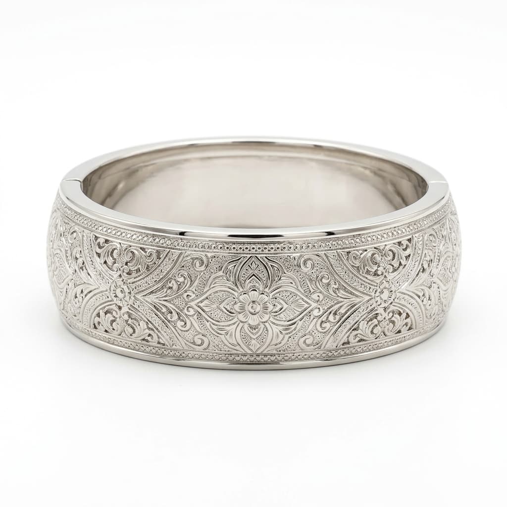 White Gold Kada