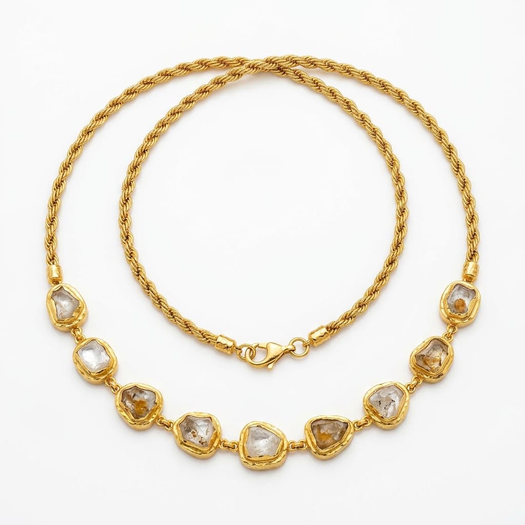 Kundan Rope Chain