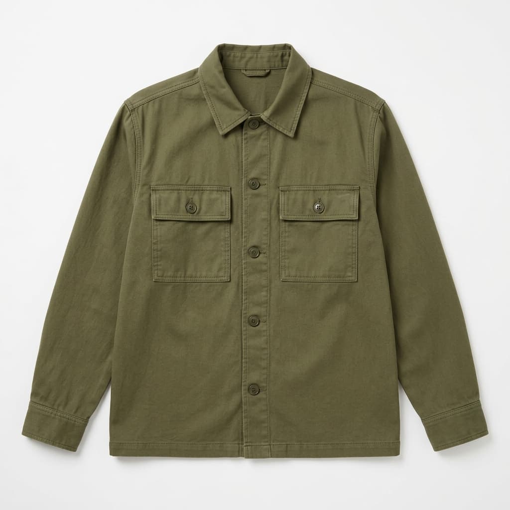 Olive Overshirt