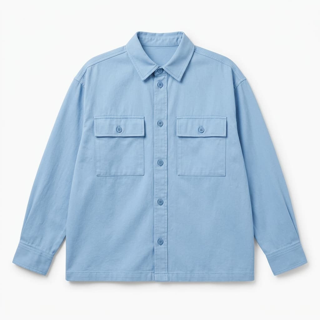 Sky Blue Overshirt