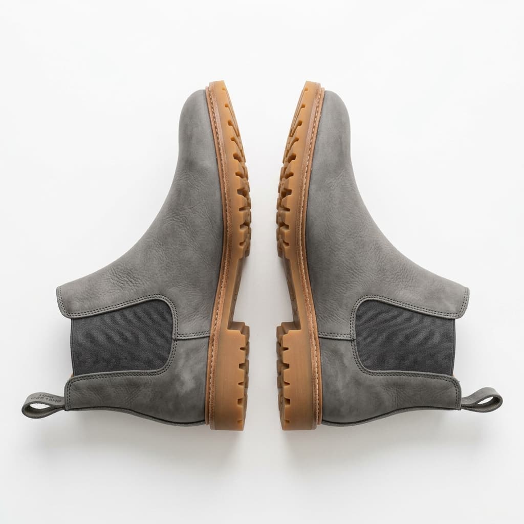 Grey Chelsea Boot