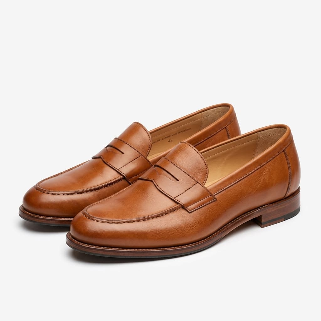 Tan Loafer
