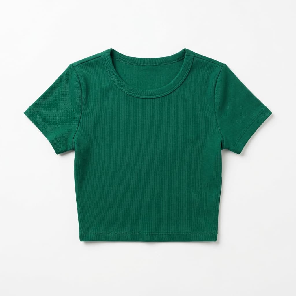 Emerald Crop Top