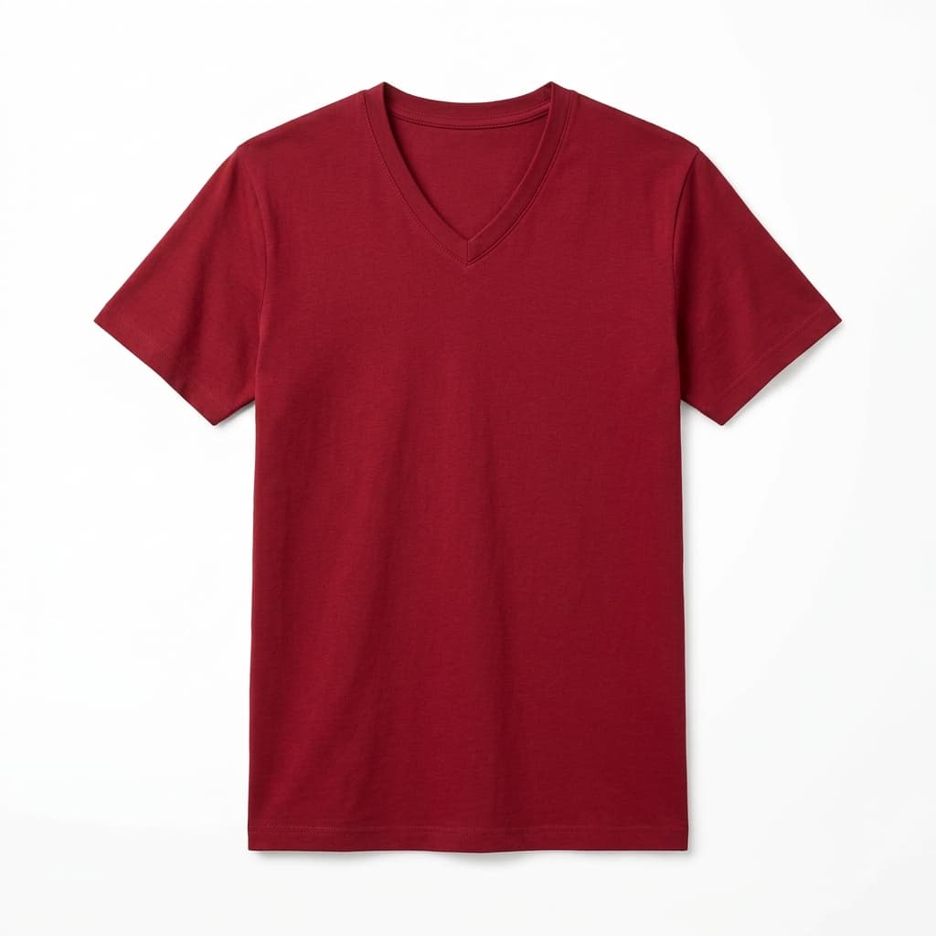 Crimson V-Neck