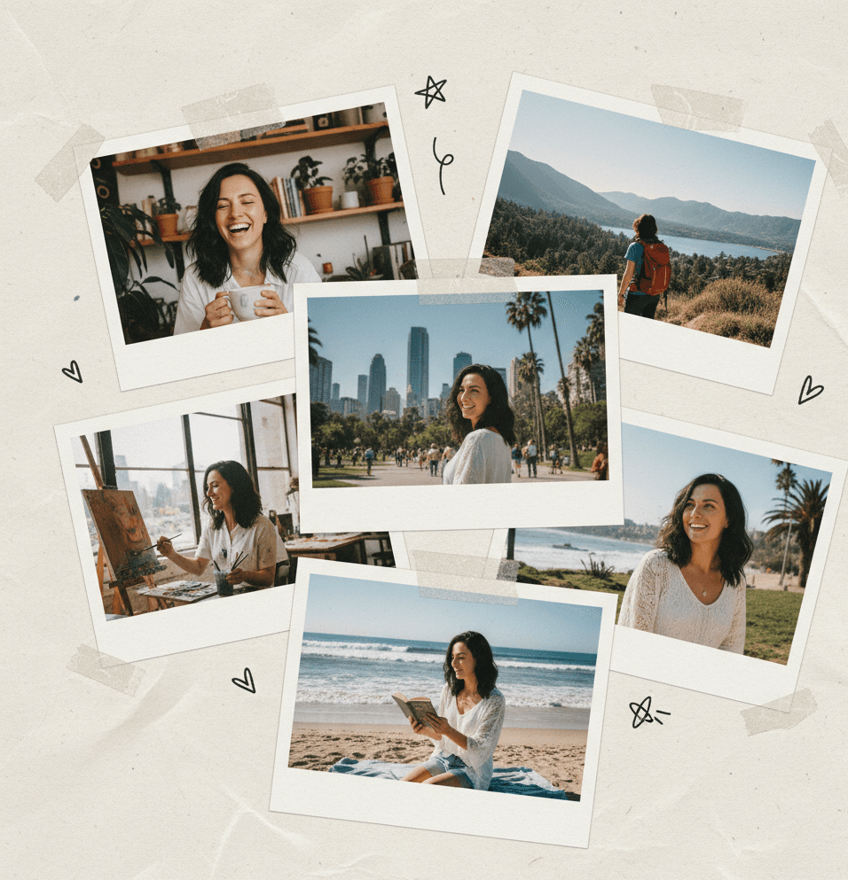 Aesthetic Story Collage