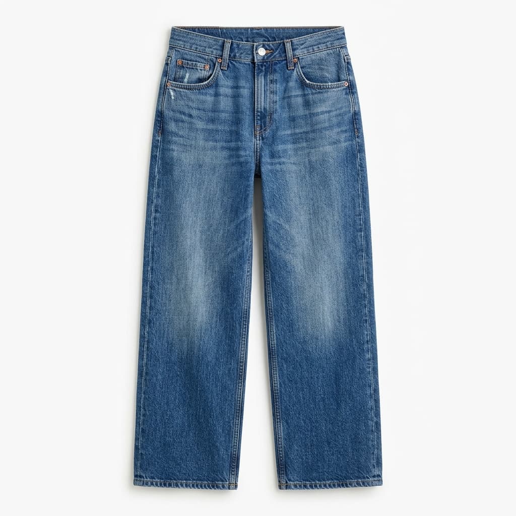Mid-Blue Baggy